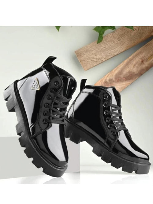 MEN's Ankle Boots / Chunky Platform Combat Boots