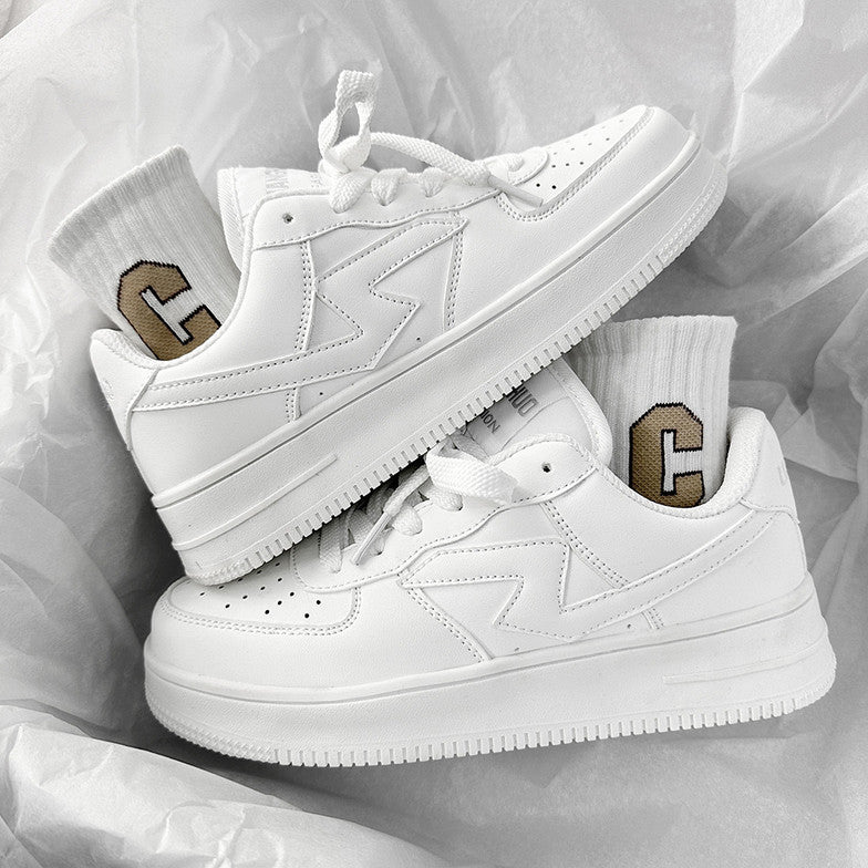 men's Platform Casual Sneakers / Streetwear Shoes