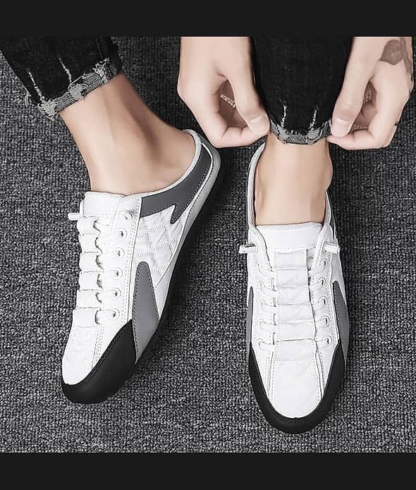 Men's Backless Sneaker Mules / Slip-On Casual Clogs